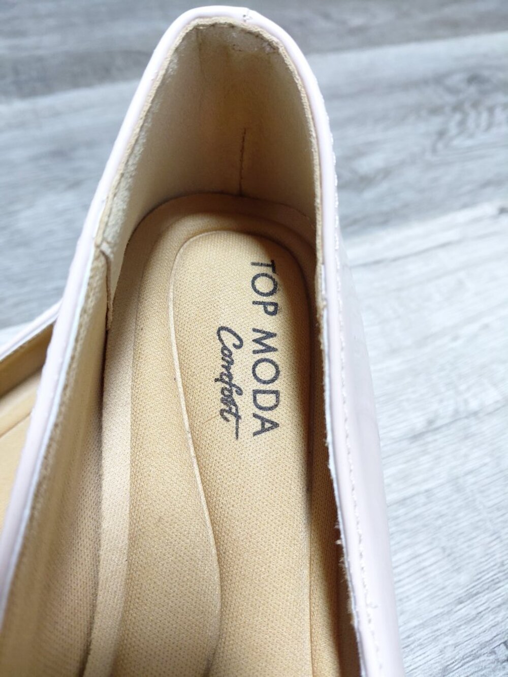 TOP Moda Women Rhinestone Ballet Flats Sparkly Lightweight Bow Light PinkSize 9 - Picture 3 of 7
